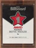 BETTE MIDLER BILLBOARD AWARD 