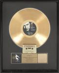 U2 GOLD RECORD AWARD