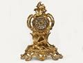 100 SUPERB GILT BRONZE MANTEL CLOCK
