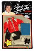 MICHAEL JACKSON SIGNED BEAT IT DOLL COSTUME