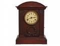 260 GEORGE III STYLE MAHOGANY TABLE CLOCK