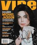 MICHAEL JACKSON SIGNED MAGAZINE
