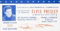 ELVIS PRESLEY 1961 USS ARIZONA BENEFIT CONCERT TICKET