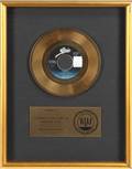 MICHAEL JACKSON GOLD RECORD AWARD