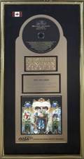 MICHAEL JACKSON CANADIAN RECORD AWARD