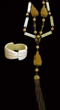 490 CARVED IVORY NECKLACE