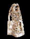 472 CARVED IVORY MOUNTAIN