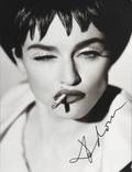 MADONNA SIGNED HERB RITTS BOOKPLATE