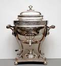 462 GEORGIAN SHEFFIELD PLATED TEA URN