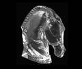 437 BACCARAT CRYSTAL HEAD OF A HORSE TETE DE CHEVAL
