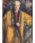 LEONID OSSIPOVICH PASTERNAK RUSSIAN 18621945 SelfPortrait in a Yellow Sheepskin Coat