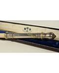 SILVER AND WOOD CONDUCTORS BATON ENGRAVED FOR MALCHIK S PALCHIK IN ORIGINAL CASE KHLEBNIKOV ST PETERSBURG 1886