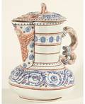 A PORCELAIN WATER JUG GORODNITSA PORCELAIN FACTORY UKRAINE 1856