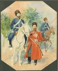 NIKOLAI KARAZIN RUSSIAN 18421908 Cossacks