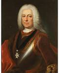 PRUSSIAN 18TH CENTURY Portrait of Johann Adolf von Haugwitz