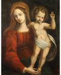 EUROPEAN OLD MASTER 17TH18TH CENTURY Mother Mary and the Christ Child