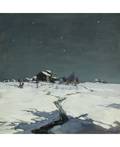 MIKHAIL MARKELOVICH GUZHAVIN RUSSIAN 18881929 Winter Night