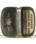 RUSSIAN SILVER AND NIELLO CHANGE PURSE LATE 19THEARLY 20TH C