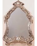 A RUSSIAN SILVER DRESSING MIRROR ST PETERSBURG 1853