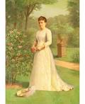SAMUEL S CARR AMERICAN 18371908 Portrait of Louise Griswold