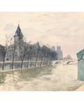ALEXANDRE BENOIS RUSSIAN 18701960 Le Quai des Orfvres