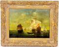 Attributed to Schotel Marine Painting