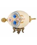 A RUSSIAN PORCELAIN IMPERIAL EASTER EGG IMPERIAL PORCELAIN FACTORY ST PETERSBURG
