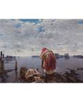 STEPAN FIODOROVICH KOLESNIKOFF RUSSIAN 18791955 Washerwoman