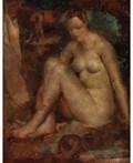 GREGORY GLUCKMANN RUSSIAN 18981973 Seated Nude