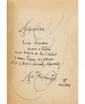 ALEXEY REMIZOV MYSHKINA DUDOCHKA WITH AUTHORS INSCRIPTION AUTOGRAPH AND DRAWING Novoye Russkoye Slovo