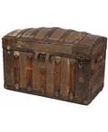 AN ANTIQUE STEAMER TRUNK 18701910
