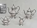 188 FOUR PIECE STERLING SILVER TEA AND COFFEE SERVICE