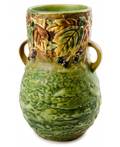 A BLACKBERRY VASE ROSEVILLE POTTERY 20TH CENTURY