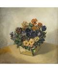 SERGEI SOUDEIKINE RUSSIAN 18831946 Pansies