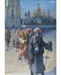 ORLOV RUSSIAN EARLY 20TH CENTURY The Sergiev Posad Pilgrims