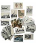 A GROUP OF 65 RUSSIAN POSTCARDS EARLY 20TH CENTURY