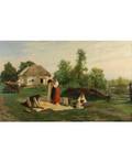 KONSTANTIN ALEKSANDROVICH TRUTOVSKIY RUSSIAN 18261893 Summer in the Village