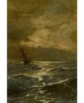 IVAN KONSTANTINOVICH AIVAZOVSKY RUSSIAN 18171900 A Ship in Stormy Seas