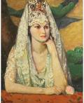 LOUIS KRONBERG AMERICAN 18721965 Valencian Woman