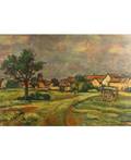 MICHEL ADLEN RUSSIANFRENCH 18981980 Village in the IledeFrance