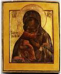 VLADIMIRSKAYA MOTHER OF GOD 18TH C