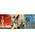 GROUP OF THREE SOVIET ANTIAMERICAN ARTWORKS C19741986