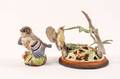 Two Boehm Porcelain Bird SculpturesFigurines