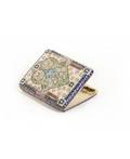 A GILT SILVER AND CLOISONNE ENAMEL CIGARETTE CASE 11TH ARTEL MOSCOW 19081926