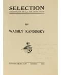 WASSILY KANDINSKY 18661944 WITH HIS SIGNATURE