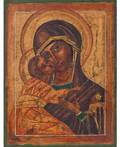 LEONID AND RIMMA BRAILOWSKY RUSSIAN 18671937 and 18771959 Icon of Mother and Child