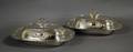 272 PAIR OF STERLING SILVER ENTREE DISHES AND COVERS