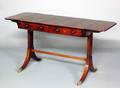 227 REGENCY INLAID ROSEWOOD SOFA TABLE