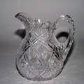293 CUT GLASS PITCHER