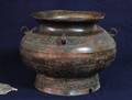 269 MASSIVE ARCHAIC BRONZE FOOD JAR